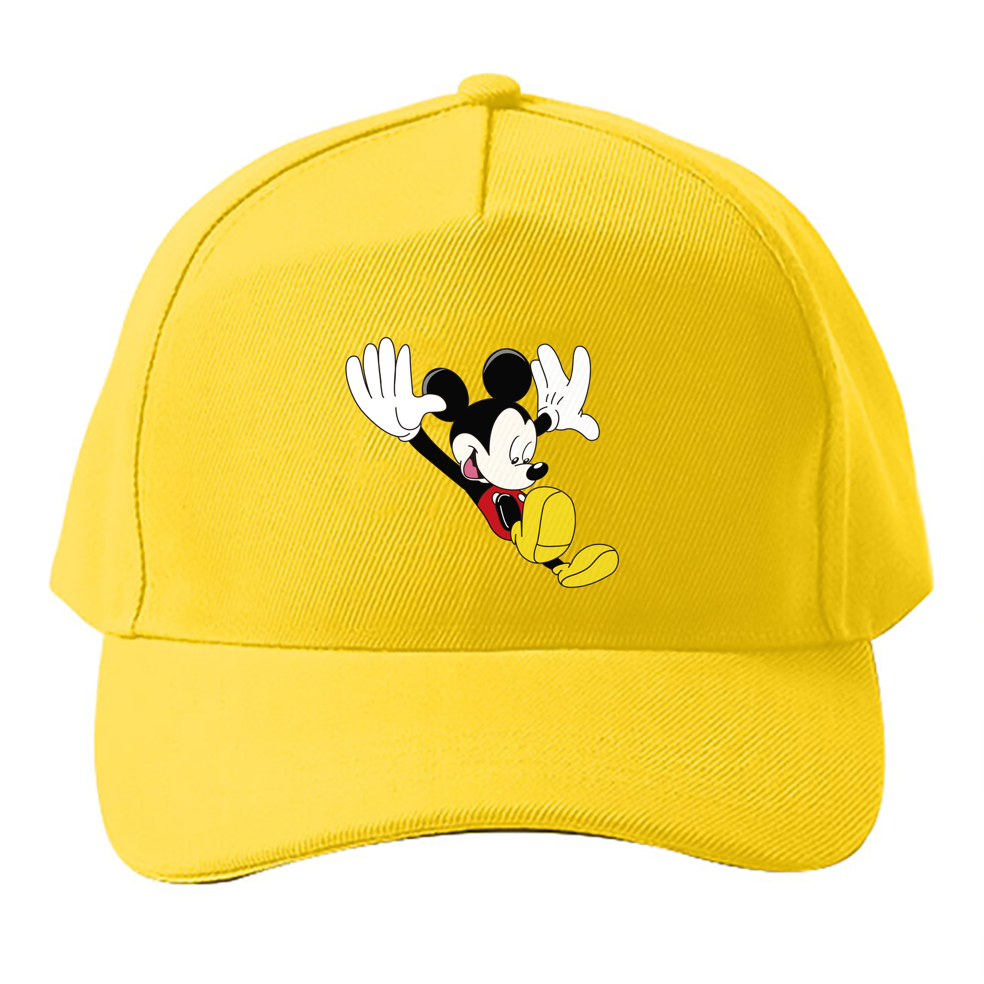 （画像用） ミッキーマウス Mickey Mouse ベースボールキャップ 綿100％ 男女兼用 帽子 スポーツ
